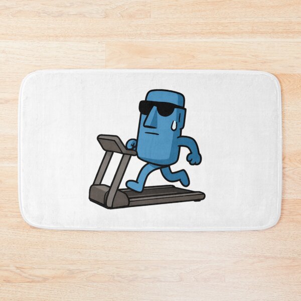 Item preview, Running Moai with Sunglasses designed and sold by Ent-Egg.