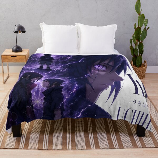 Item preview, Sasuke Uchiha Poster | Naruto Shippuden Anime Wall Art | Rinnegan & Sharingan Purple Aesthetic Print | Uchiha Clan Artwork designed and sold by Dyan4.