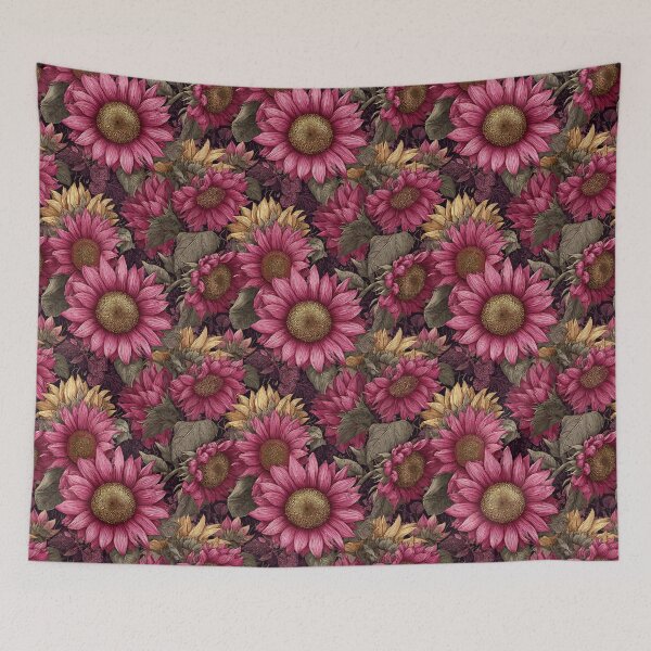 Item preview, Petaled Sunflower  - Retro Flower Floral - Anniversary Gifts For Husband designed and sold by RoyalStarsPatts.