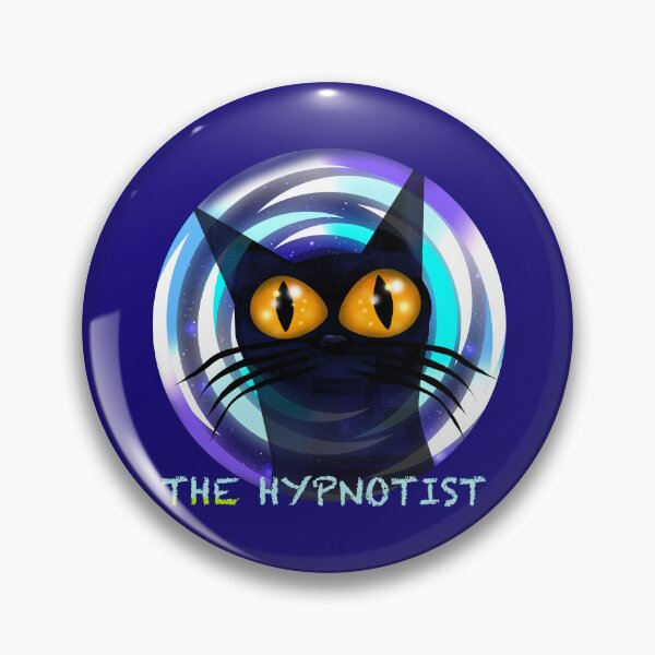 Item preview, Black Cat with Hypnotic Eyes designed and sold by Andrew  Hitchen.