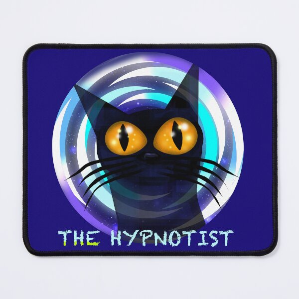 Item preview, Black Cat with Hypnotic Eyes designed and sold by Andrew  Hitchen.