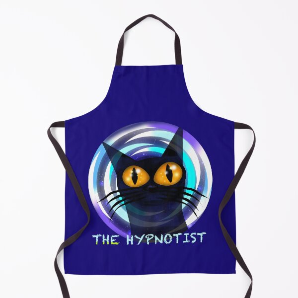 Item preview, Black Cat with Hypnotic Eyes designed and sold by Andrew Hitchen.
