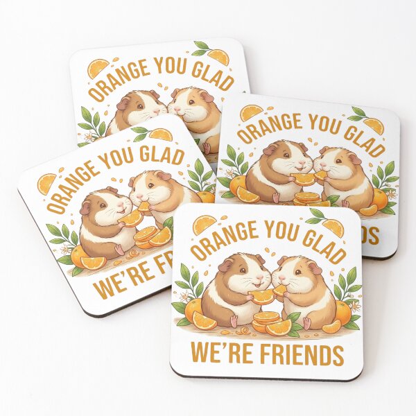 Item preview, Orange You Glad We Are Friends designed and sold by Tel A Pet.