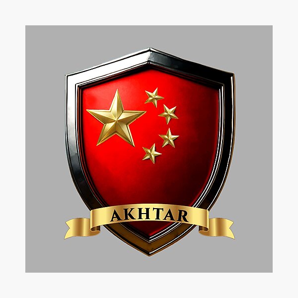 Item preview, Akhtar Chinese Heritage Crest Shield designed and sold by Highlandkings.