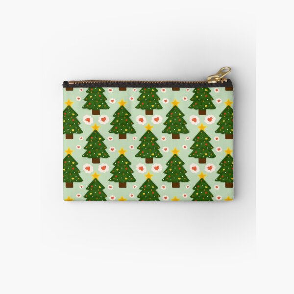Item preview, ⁠Minimalist Christmas Tree Seamless Pattern Geometric Winter Pine Texture designed and sold by Teenidesign .