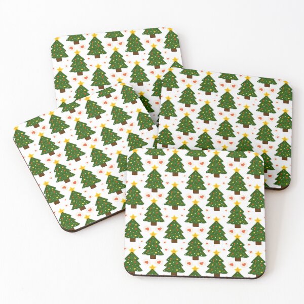 Item preview, ⁠Minimalist Christmas Tree Seamless Pattern Geometric Winter Pine Texture designed and sold by Teenidesign .