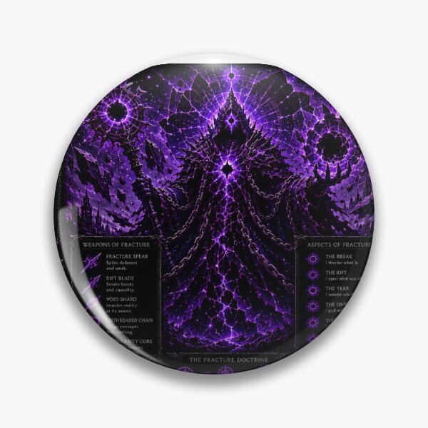 Item preview, Cyberpunk Void Fracture Neon Purple Mecha Core Art designed and sold by RiteshCenter .