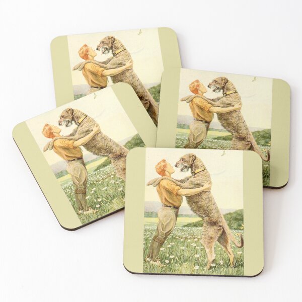 Item preview, Vintage Irish Wolfhound designed and sold by collageDP.