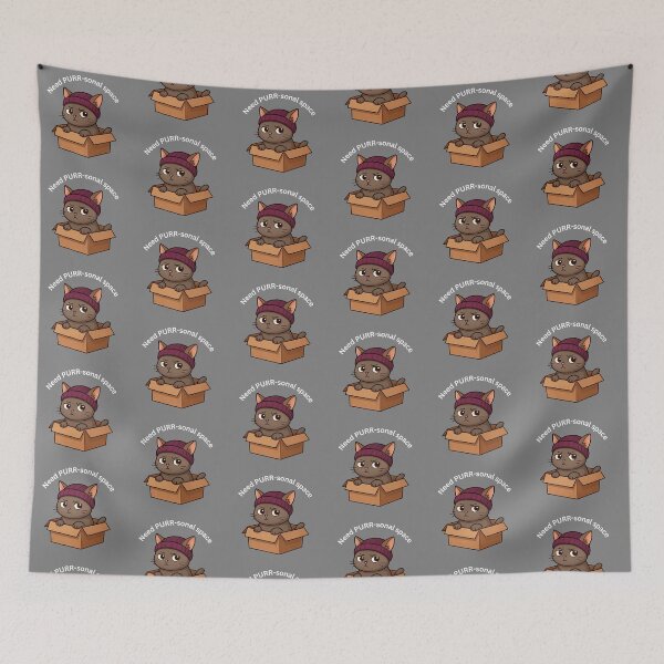 Item preview, Cute Grumpy Cat [Square Edition] designed and sold by Social Signals.