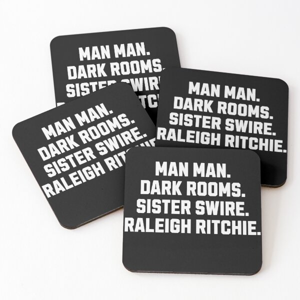 Item preview, MAN MAN DARK ROOMS SISTER SWIRE RALEIGH RITCHIE designed and sold by zptees.