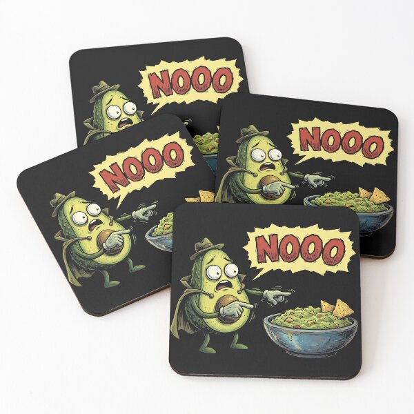 Item preview, Funny Avocado Guacamole Nooo Comic Shirt designed and sold by TeNovaStudio ⭐⭐⭐⭐⭐.