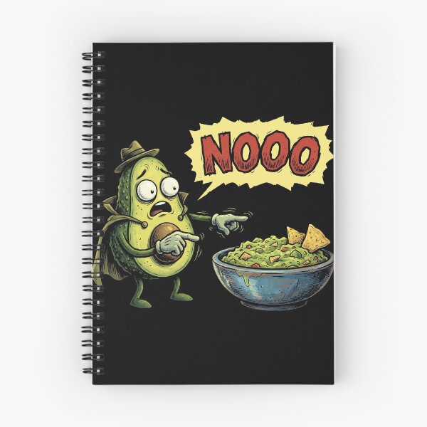 Item preview, Funny Avocado Guacamole Nooo Comic Shirt designed and sold by TeNovaStudio.
