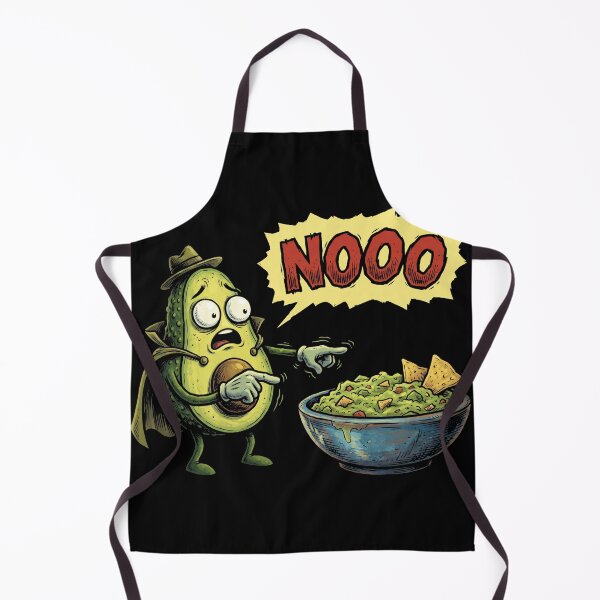 Item preview, Funny Avocado Guacamole Nooo Comic Shirt designed and sold by TeNovaStudio ⭐⭐⭐⭐⭐.