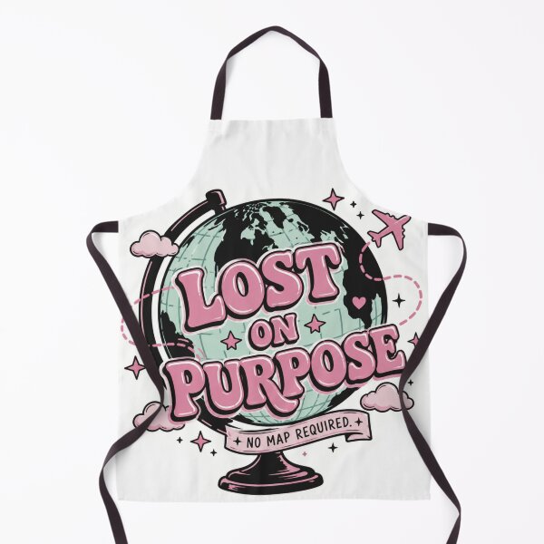 Item preview, Lost On Purpose – Wanderlust Sticker designed and sold by CrazyAlpaca101.