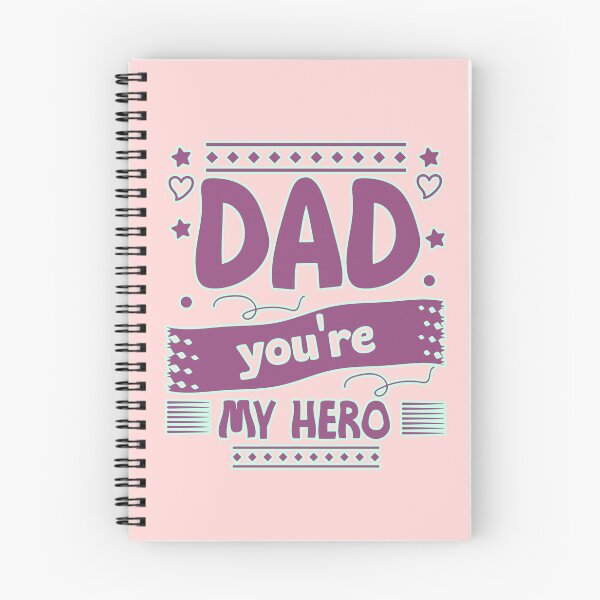 Item preview, Dad You're My Hero Funny Father Birthday Gift Typography designed and sold by creativerooney.
