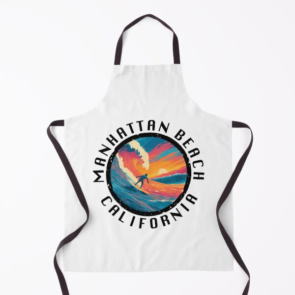 Item preview, Manhattan Beach – California (with Black Lettering) designed and sold by VelvetRoom.