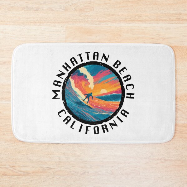 Item preview, Manhattan Beach – California (with Black Lettering) designed and sold by VelvetRoom.