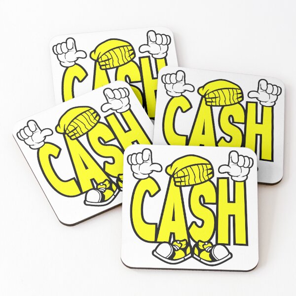 Item preview, Cash - ICONIC Cartoon Character Bold Retro designed and sold by NFTWords.