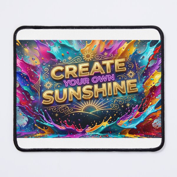 Item preview, Dynamic Paint Splash Motivational Quote designed and sold by Neuralixa.