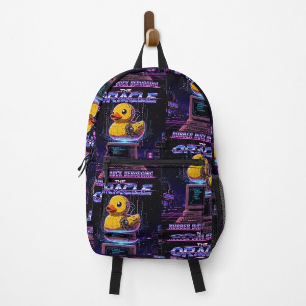 Item preview, Synthwave Debugging Duck designed and sold by LeverFL.