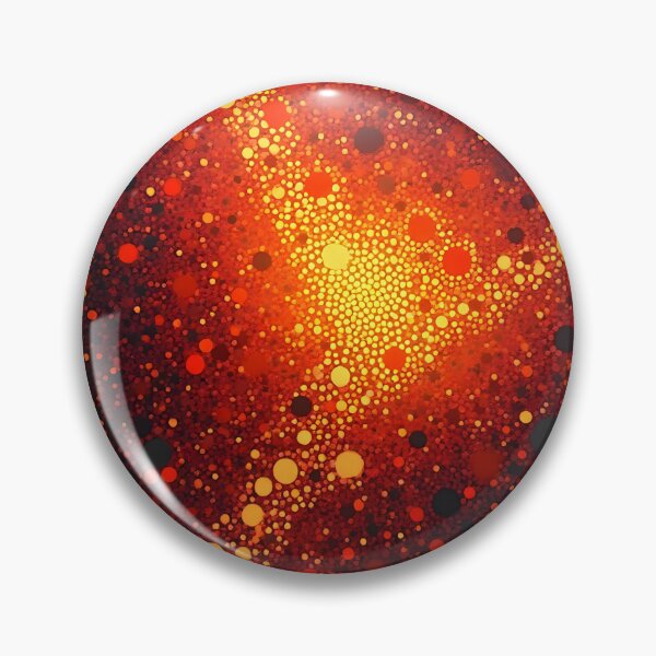 Item preview, Aboriginal Inspired Dot Art - Lava Crossroads designed and sold by GrinGalore.