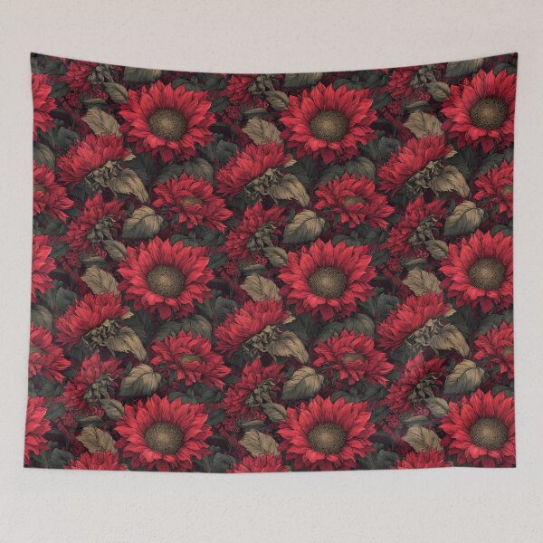 Item preview, Delicate Sunflower Print - Flower Floral Pattern - Baptism Gifts designed and sold by RoyalStarsPatts.
