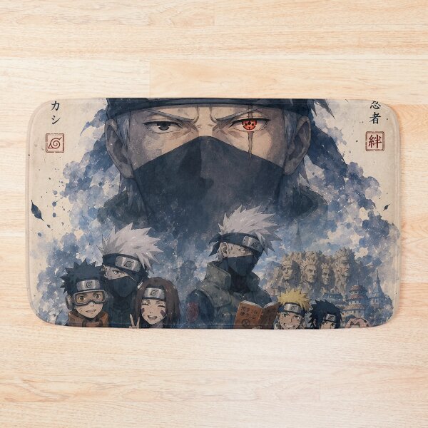 Item preview, Kakashi Hatake Poster | Copy Ninja Anime Wall Art | Naruto Shippuden Sharingan Artwork | Team 7 Manga Print designed and sold by Dyan4.