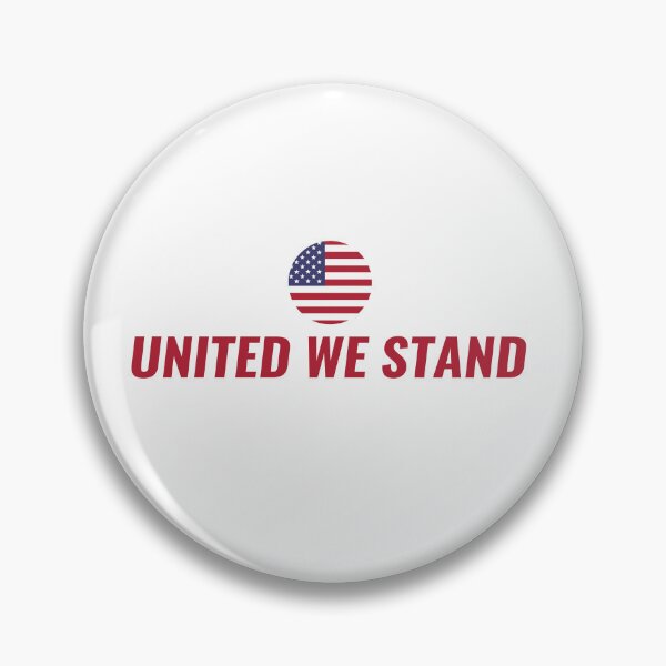 Item preview, UNITED WE STAND – American Flag Fan Gear (Tee, Cap, Sticker, Mug) | Uncle Jichuan designed and sold by Uncle-Jichuan.