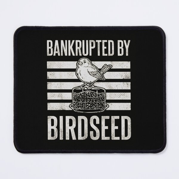 Item preview, Bankrupted By Birdseed Funny Vintage Bird Watching Gift designed and sold by haitrieuic96.