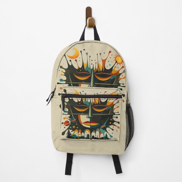 Item preview, Cosmic Abstract Face – Surreal Art designed and sold by zoliartdesign.