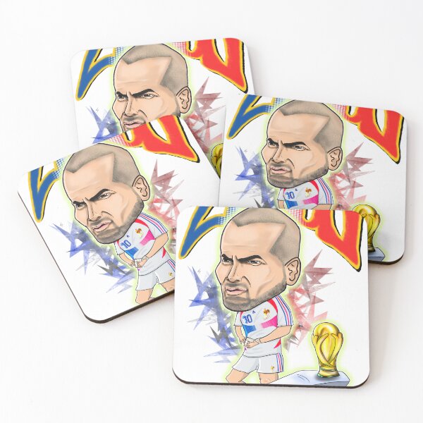 Item preview, Zinedine Zidane 2006 Final - The Iconic Farewell - Handmade Caricature designed and sold by Cariomitro.