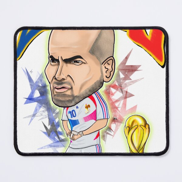 Item preview, Zinedine Zidane 2006 Final - The Iconic Farewell - Handmade Caricature designed and sold by Cariomitro.