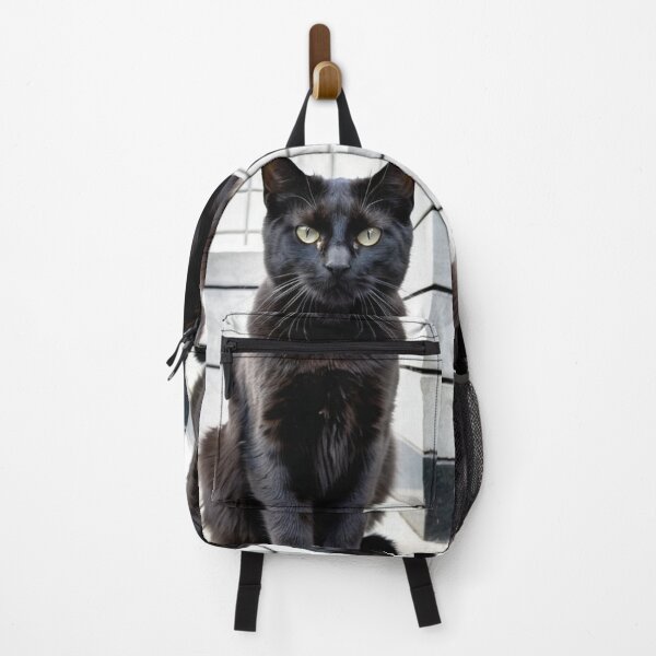 Item preview, Animals - Elegant Black Cat, Close-Up Feline Portrait designed and sold by DoodyPets.
