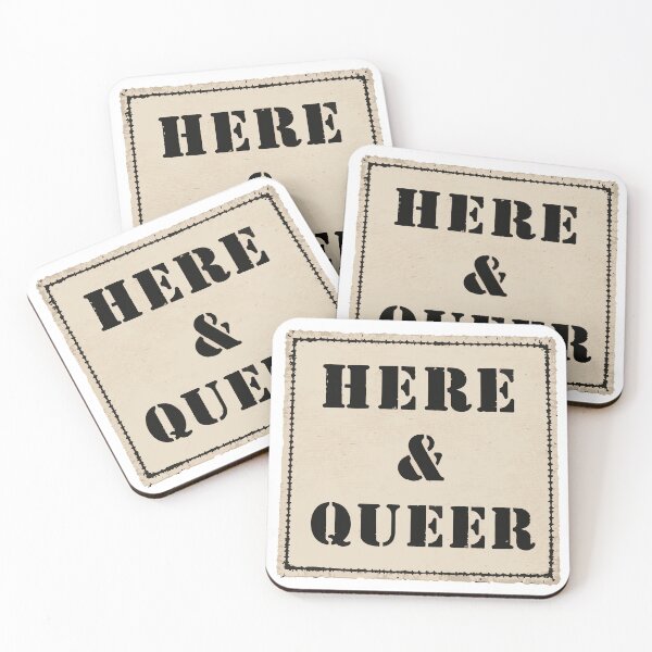 Item preview, Here & Queer designed and sold by ps-tees.