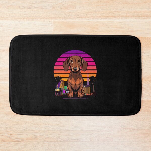 Item preview, Vegas Skyline Funny Dachshund Gifts designed and sold by Domel9674.