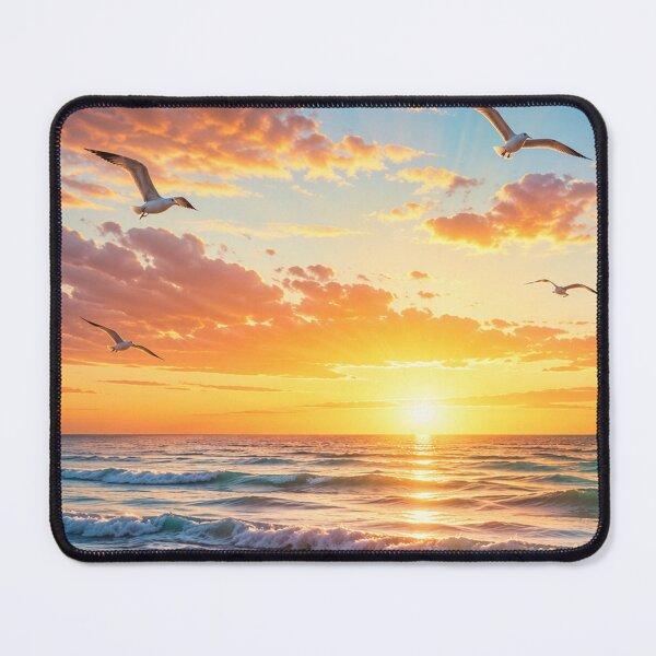 Item preview, Sunrise Serenity – A Quiet Morning by the Sea designed and sold by PaulKlor.