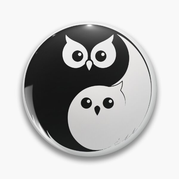 Item preview, Yin Yang Owl Harmony designed and sold by ClubVacay.