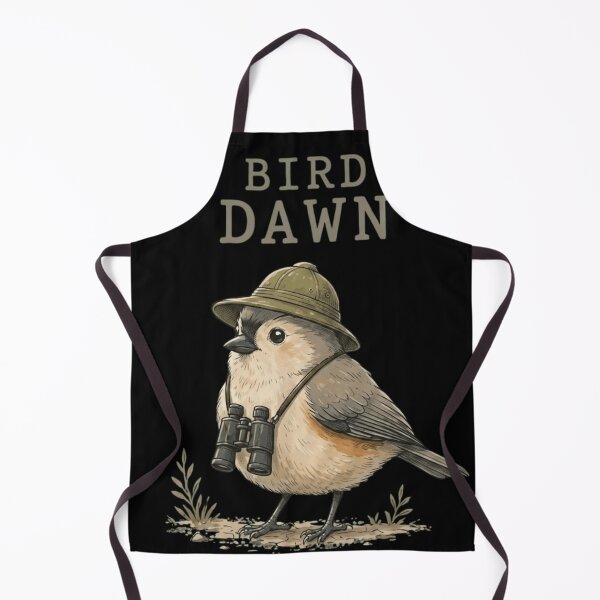 Item preview, We Bird At Dawn - Cute Birdwatching Adventurer Illustration designed and sold by haitrieuic96.