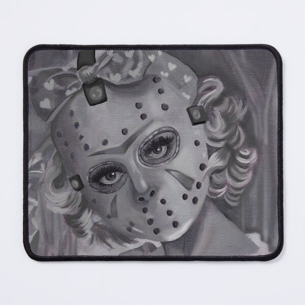 Item preview, Just a Slasher Girl ( black and white version ) designed and sold by The Noir Arts.