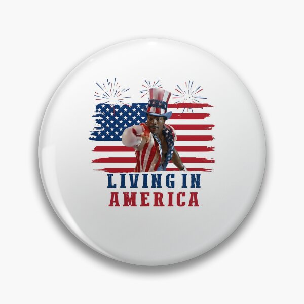 Item preview, Living In America Patriotic Boxing Legend USA Flag designed and sold by issan-exe.