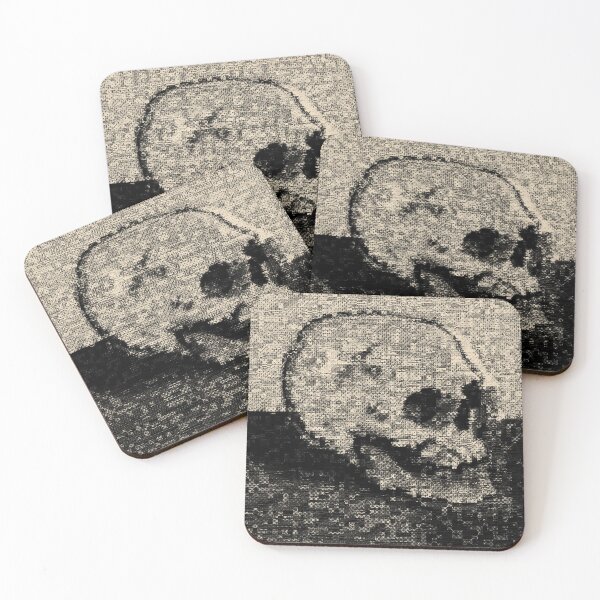 Item preview, Digital Skull Study in Monochrome Texture designed and sold by MikZviagin.