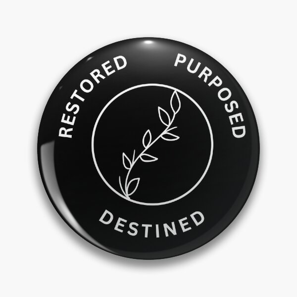 Item preview, Restored Purposed Destined | Christian Streetwear Design designed and sold by HOUSE OF VMH.