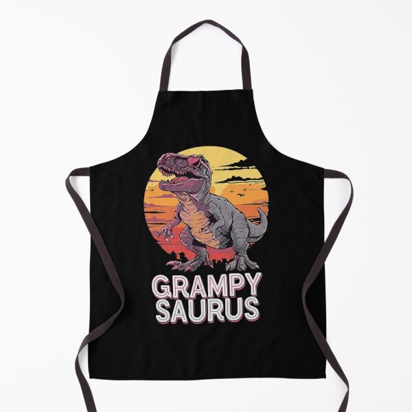 Item preview, Grampy Saurus Retro T-Rex Sunset Vintage Grandpasaurus Gift designed and sold by haitrieuic96.