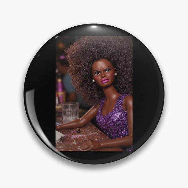 Item preview, Disgusted Black Doll Meme Face Funny designed and sold by Hedoraxe.