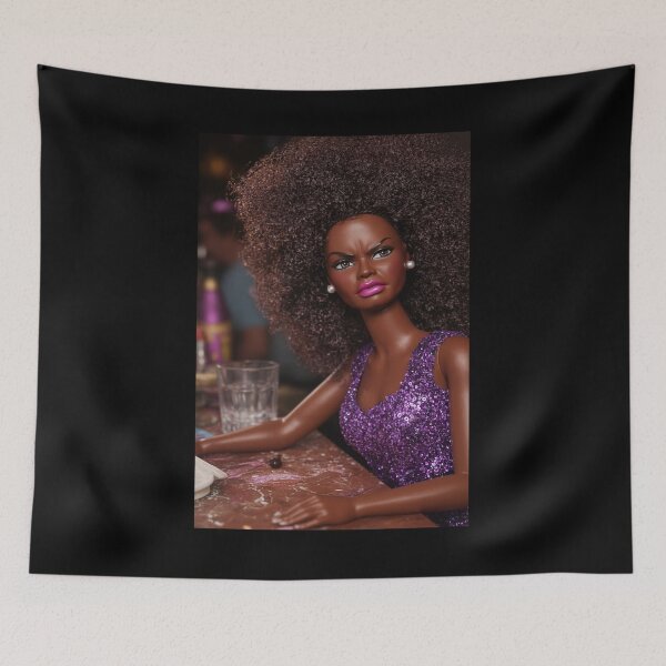 Item preview, Disgusted Black Doll Meme Face Funny designed and sold by Hedoraxe.