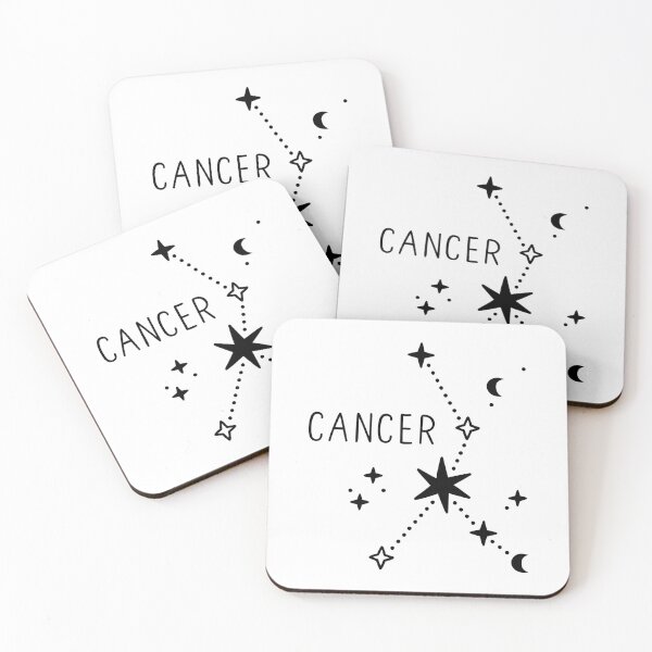 Item preview, Cancer Zodiac Constellation Minimalist Art designed and sold by debbiebento.
