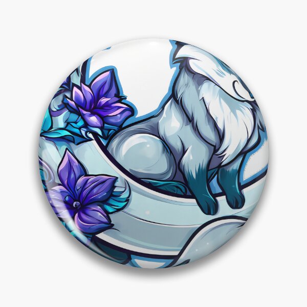 Item preview, Violet Fox Moon Key designed and sold by IllumeInk.