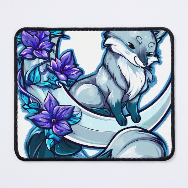 Item preview, Violet Fox Moon Key designed and sold by IllumeInk.