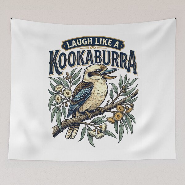 Item preview, Laugh Like a Kookaburra | Australian Bird designed and sold by EXATEES  ⭐⭐⭐⭐⭐.