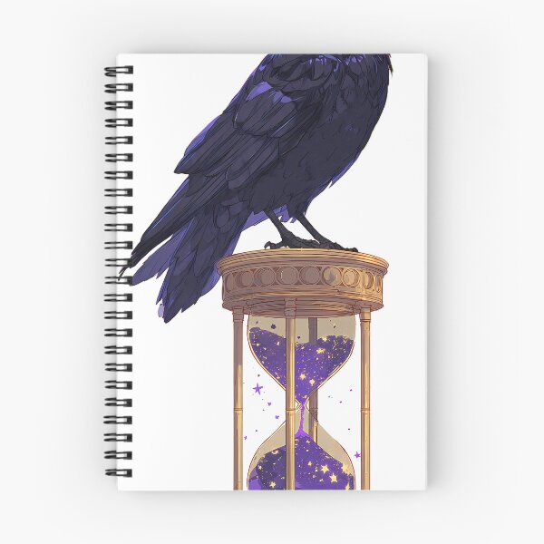 Item preview, Raven Moon Hourglass designed and sold by IllumeInk.